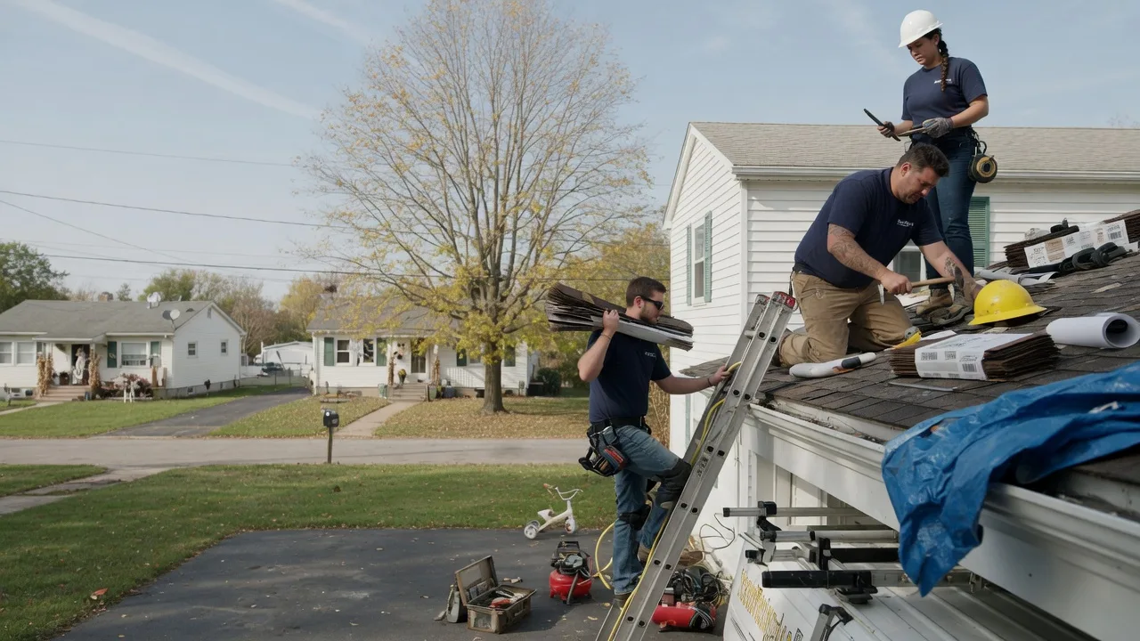 Local Roofing Contractors in Olmsted, IL near me